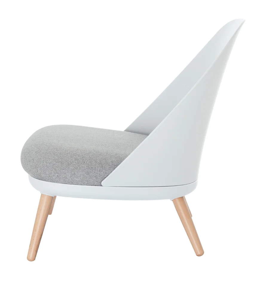 PAPERFLOW Fauteuil visiteur COCOON, noir Grand Paris Fournitures PAPERFLOW Fauteuil visiteur COCOON, noir – Image 5