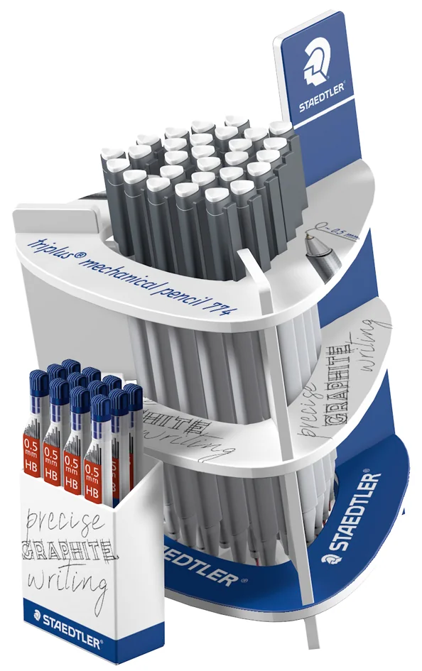 STAEDTLER Porte-mines triplus micro 774, présentoir de 30