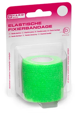 HARO Bande de fixation élastique, 50 mm x 4,5 m, rose vif Grand Paris Fournitures HARO Bande de fixation élastique, 50 mm x 4,5 m, rose vif – Image 3