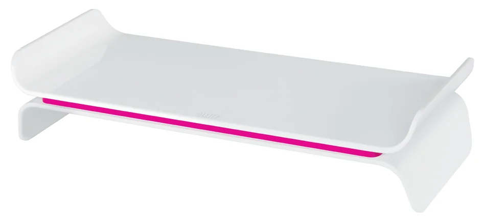 LEITZ Support pour écran Ergo WOW, en plastique, blanc/vert