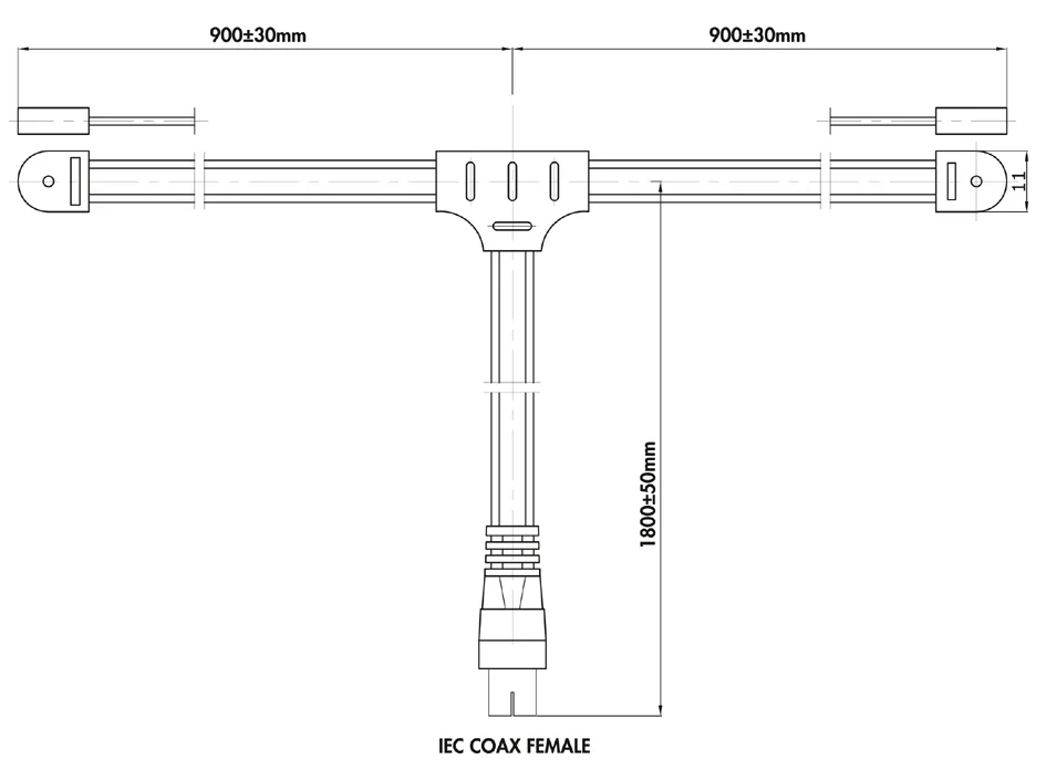 LogiLink Antenne radio FM dipolaire pour l'intérieur