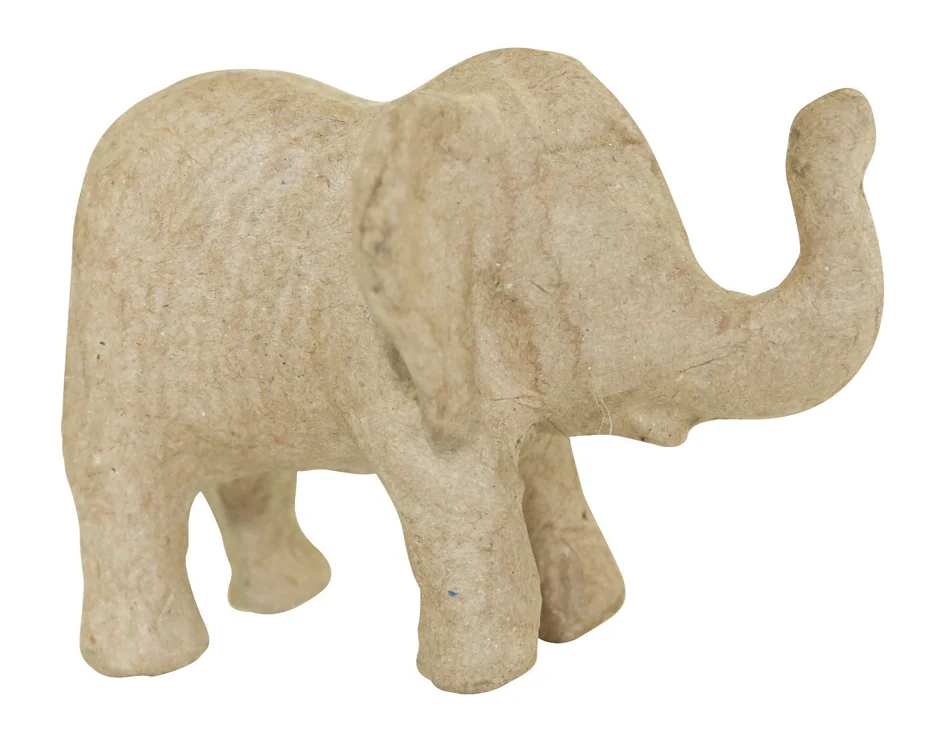 décopatch Support en papier mâché 'Eléphant', 70 mm