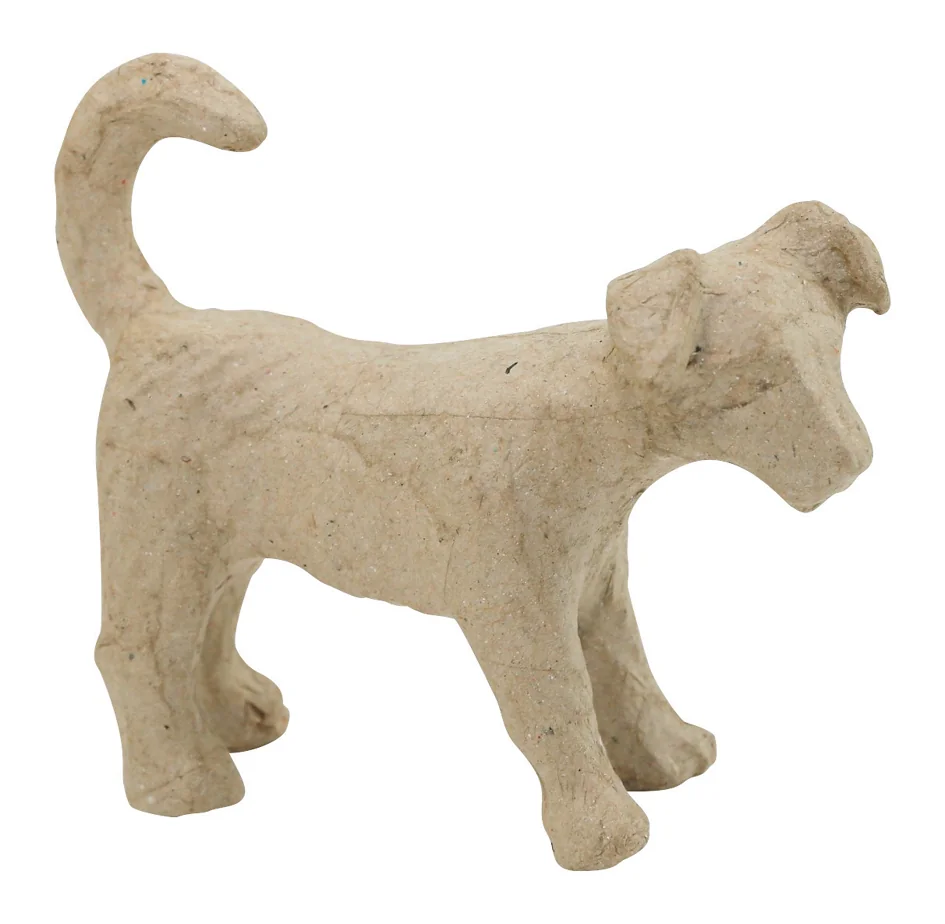 décopatch Support en papier mâché 'Chien', 85 mm