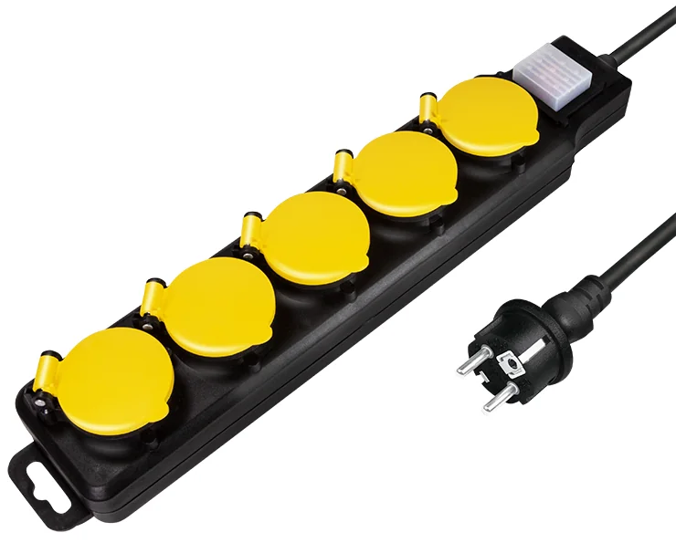 LogiLink Outdoor-Steckdosenleiste, 4-fach, schwarz, IP44 Grand Paris Fournitures LogiLink Outdoor-Steckdosenleiste, 4-fach, schwarz, IP44 – Image 4
