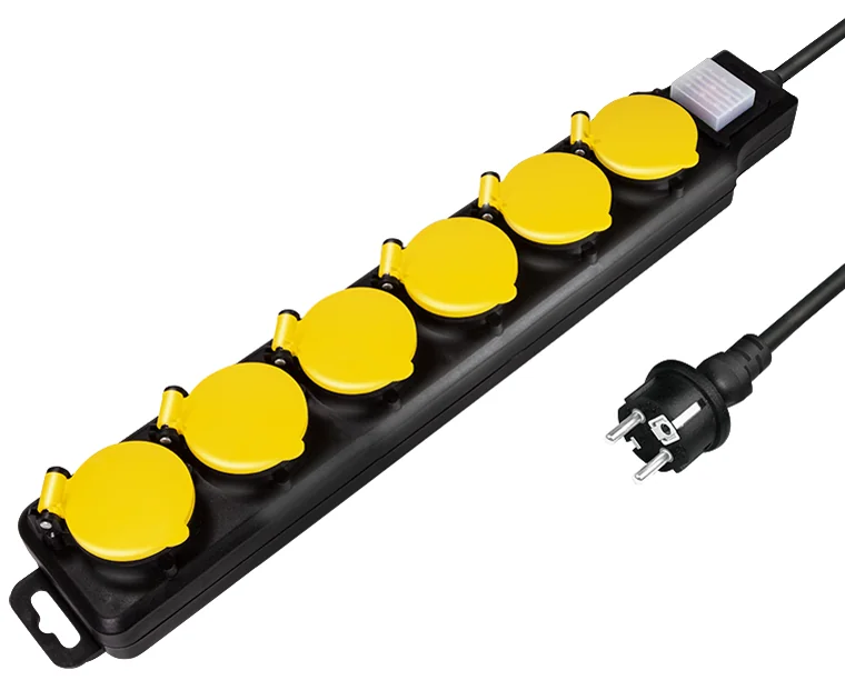 LogiLink Outdoor-Steckdosenleiste, 4-fach, schwarz, IP44 Grand Paris Fournitures LogiLink Outdoor-Steckdosenleiste, 4-fach, schwarz, IP44 – Image 5