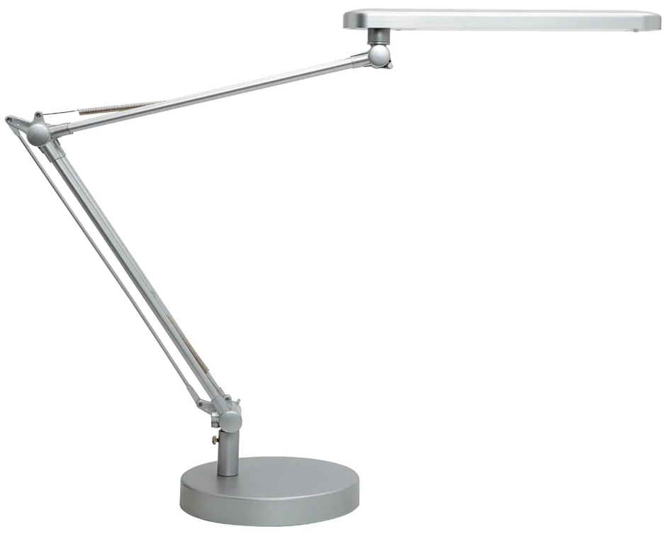 UNiLUX Lampe de bureau à LED MAMBO LED 2.0, gris métallisé Grand Paris Fournitures UNiLUX Lampe de bureau à LED MAMBO LED 2.0, gris métallisé – Image 3