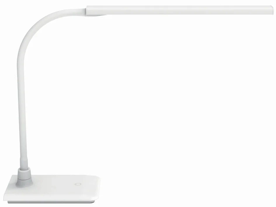 MAUL Lampe de bureau à LED MAULpirro, avec socle, blanc