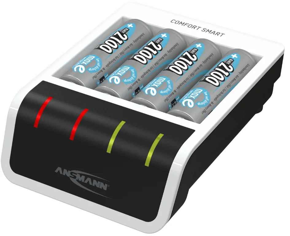 ANSMANN Chargeur rapide Comfort Smart, 4 piles incl.