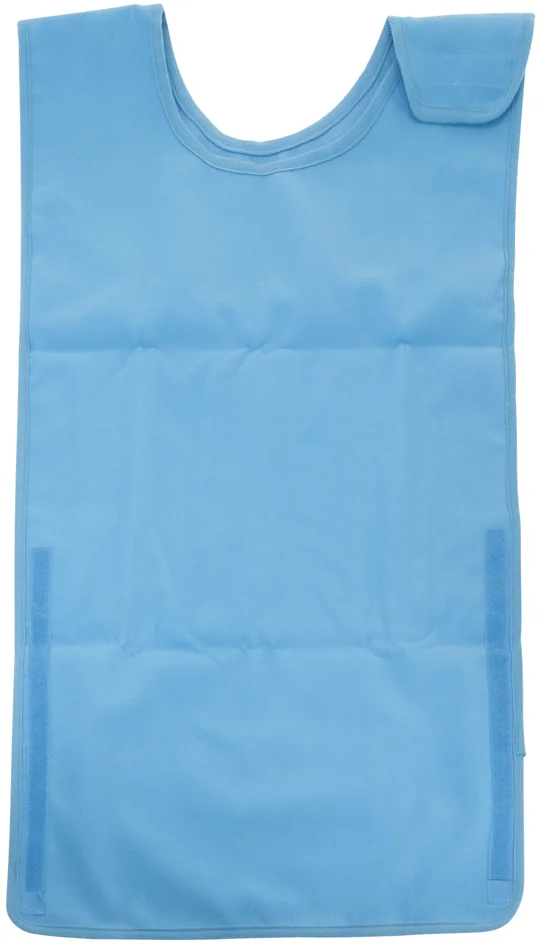 FIRST AID ONLY Bavoir pour adultes, avec scratch, bleu