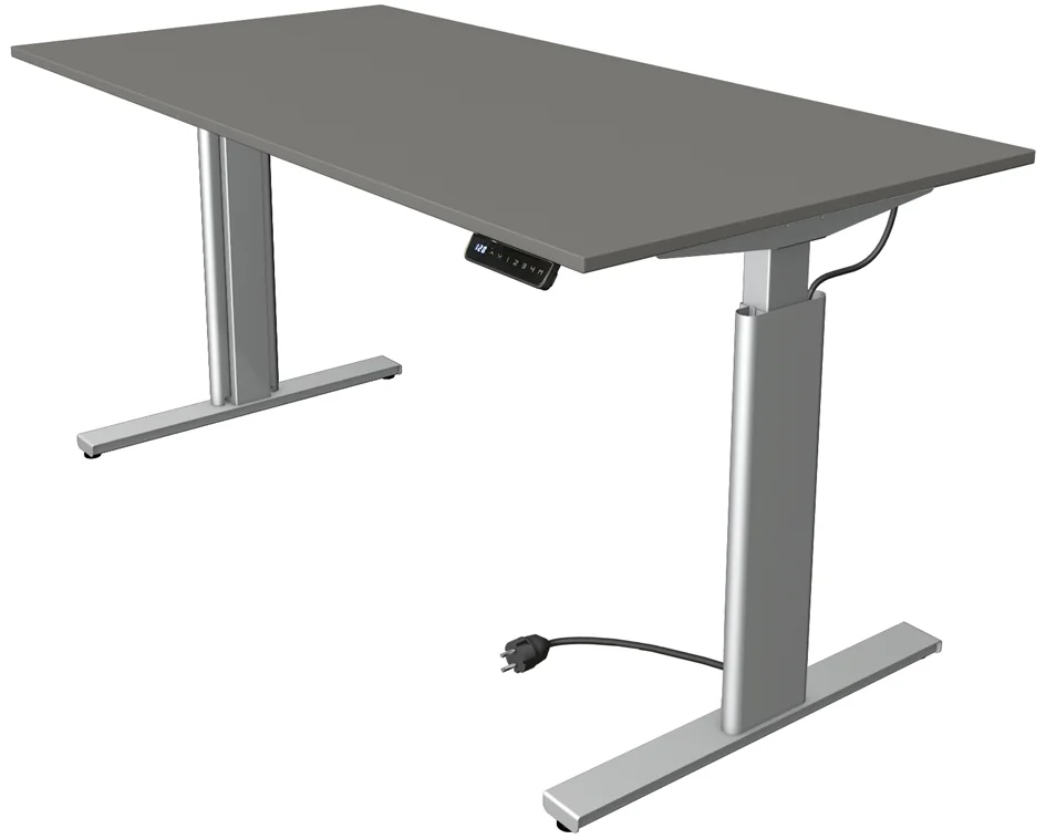 kerkmann Table de bureau assis-debout Move 3 tube, érable Grand Paris Fournitures kerkmann Table de bureau assis-debout Move 3 tube, érable – Image 4