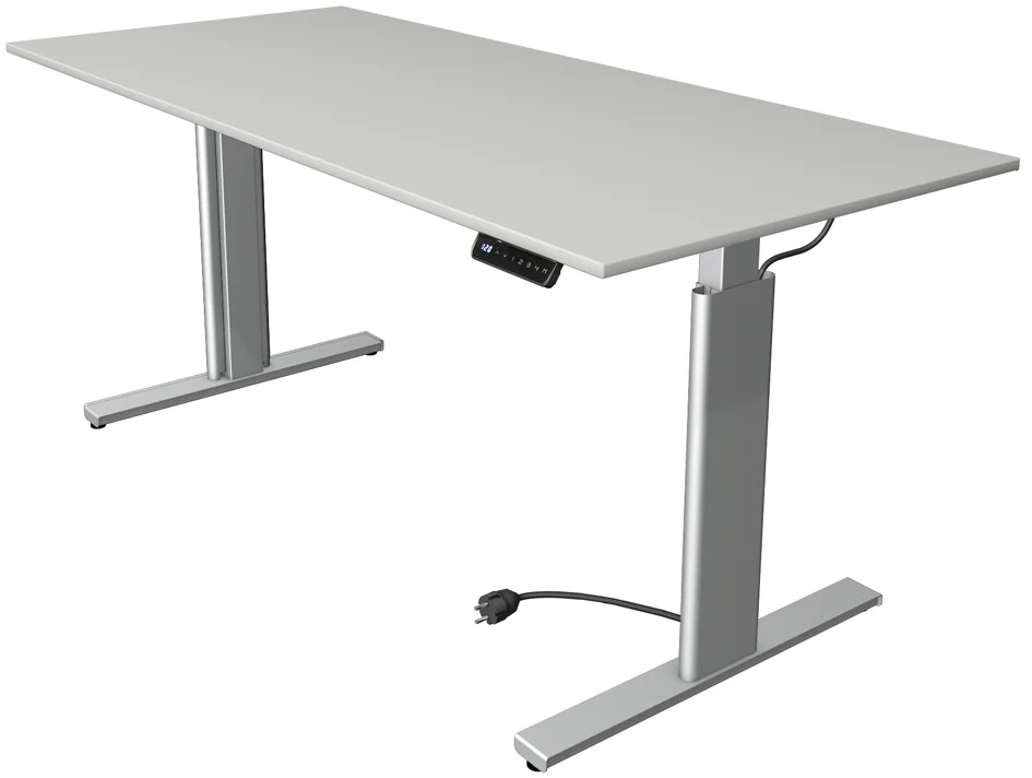 kerkmann Table de bureau assis-debout Move 3 tube, érable Grand Paris Fournitures kerkmann Table de bureau assis-debout Move 3 tube, érable – Image 5
