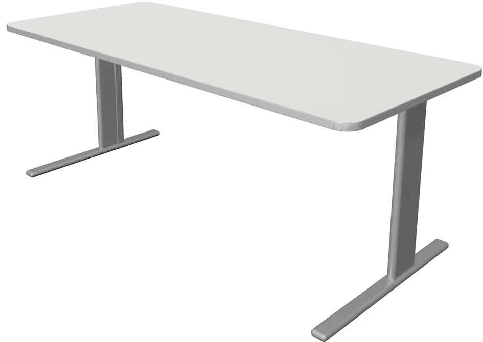 kerkmann Bureau UNIC, (L)2.000 mm, blanc