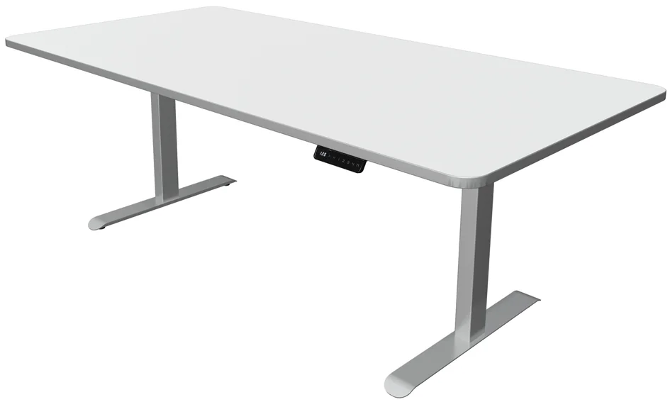 kerkmann Table de bureau assis-debout Move 3 Premium, blanc