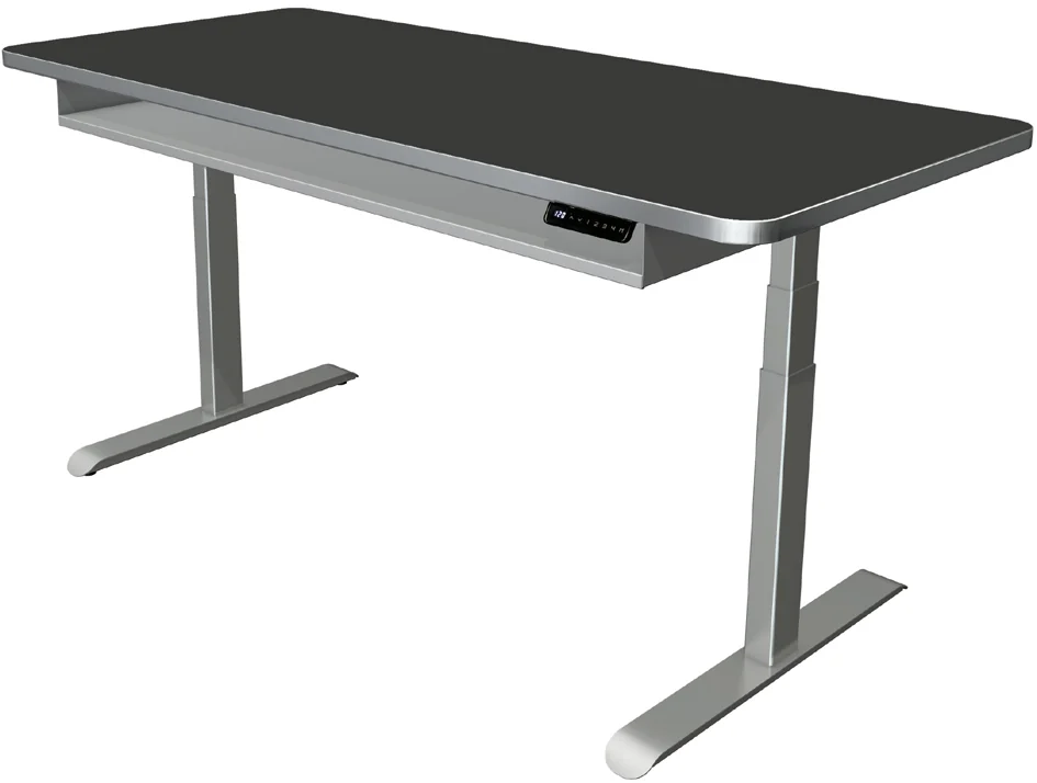 kerkmann Table de bureau assis-debout Move 4 Premium, gris Grand Paris Fournitures kerkmann Table de bureau assis-debout Move 4 Premium, gris – Image 3