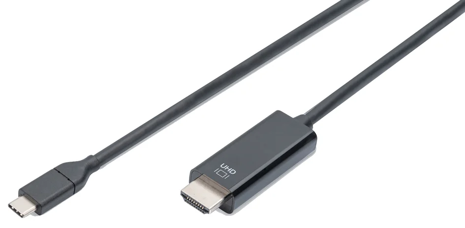 DIGITUS Câble adaptateur, USB-C - HDMI-A, 2,0 m