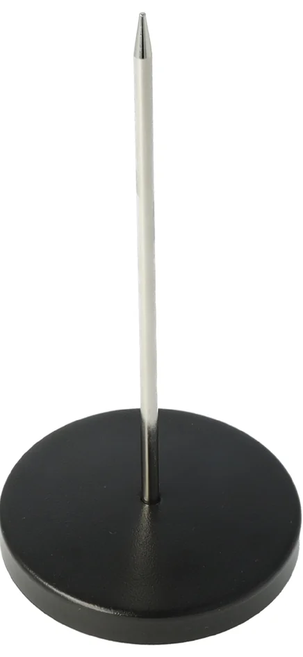 WESTCOTT Piques-notes, métal, hauteur: 130 mm, noir