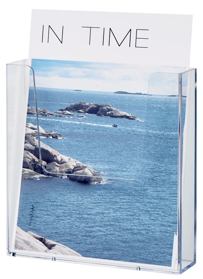 helit Porte-brochures mural 'the help wall', A4, transparent