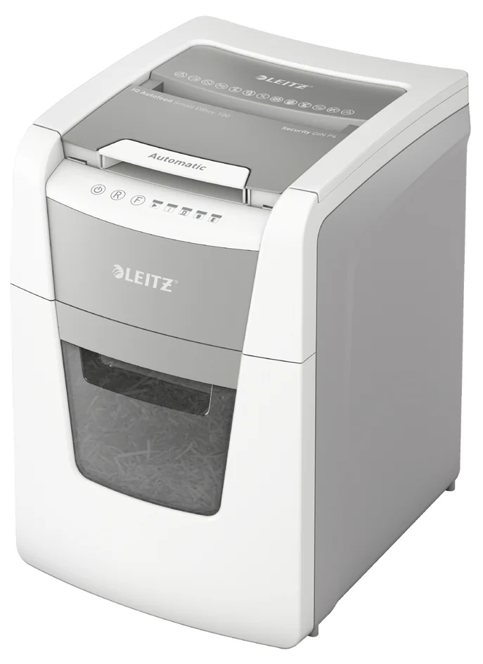 LEITZ Destructeur de documents IQ AutoFeed OfficePro 100 P4