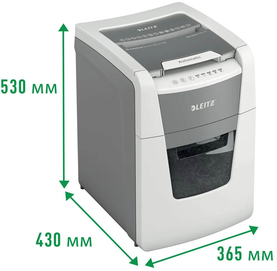 LEITZ Destructeur de documents IQ AutoFeed OfficePro 100 P4 Grand Paris Fournitures LEITZ Destructeur de documents IQ AutoFeed OfficePro 100 P4 – Image 5