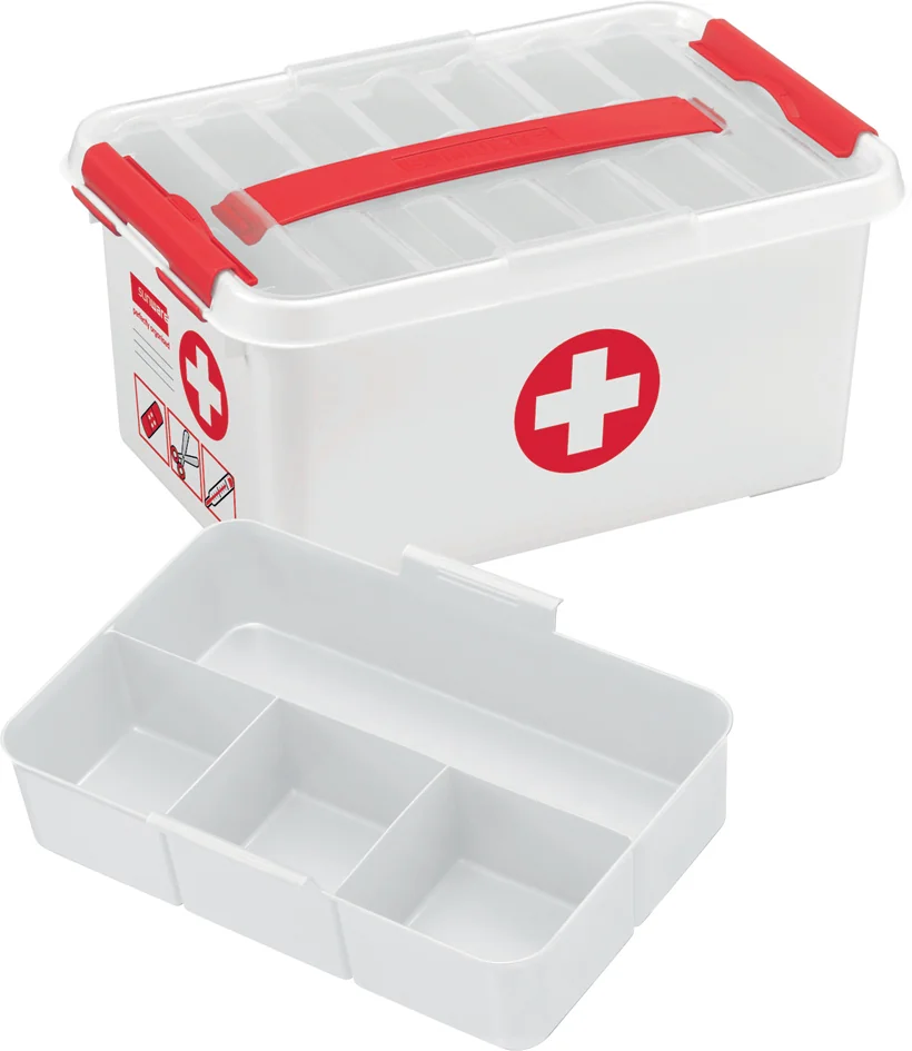 helit Boîte de rangement 'the q-line' - Premiers secours
