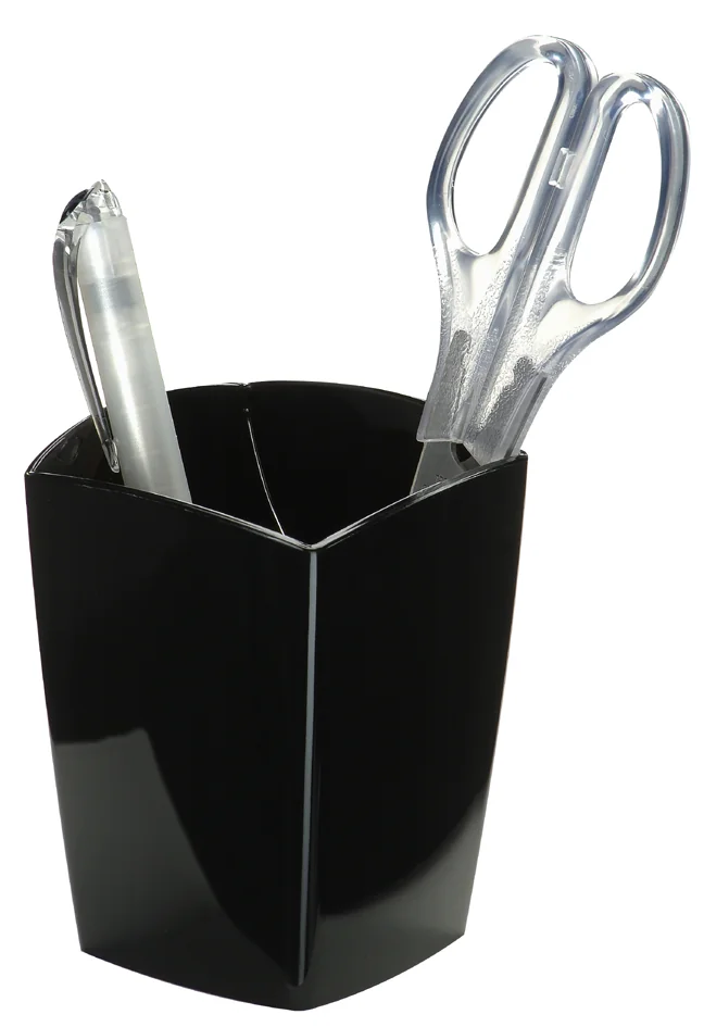 CEP Pot à crayon CepPro GreenSpirit, 2 compartiments, noir