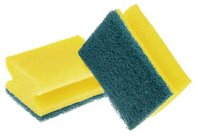 Scotch-Brite Eponge universelle DELICATE, couleur:jaune/bleu Grand Paris Fournitures Scotch-Brite Eponge universelle DELICATE, couleur:jaune/bleu