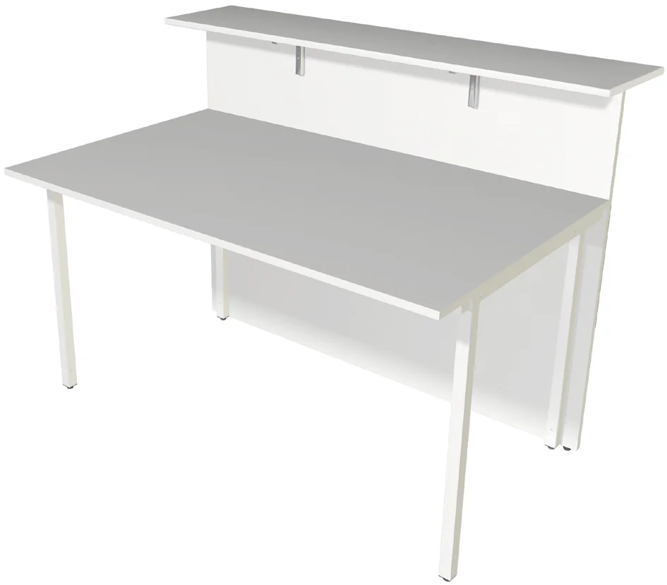 kerkmann Table annexe Atlantis 3, blanc/graphite