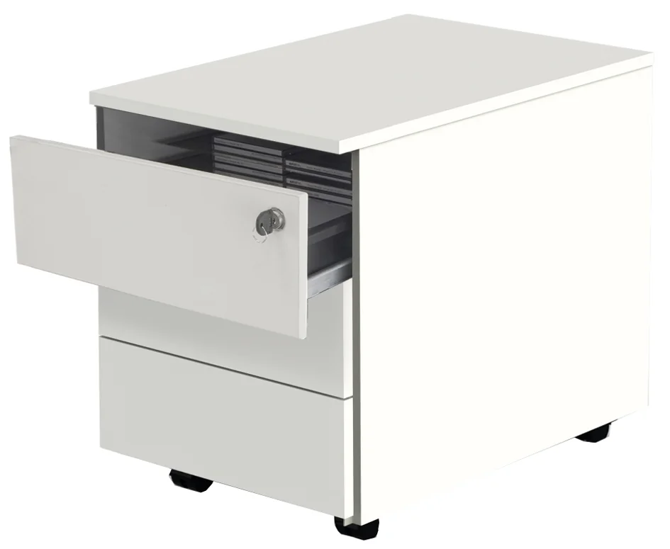 kerkmann Table annexe Atlantis 3, blanc/graphite Grand Paris Fournitures kerkmann Table annexe Atlantis 3, blanc/graphite – Image 11