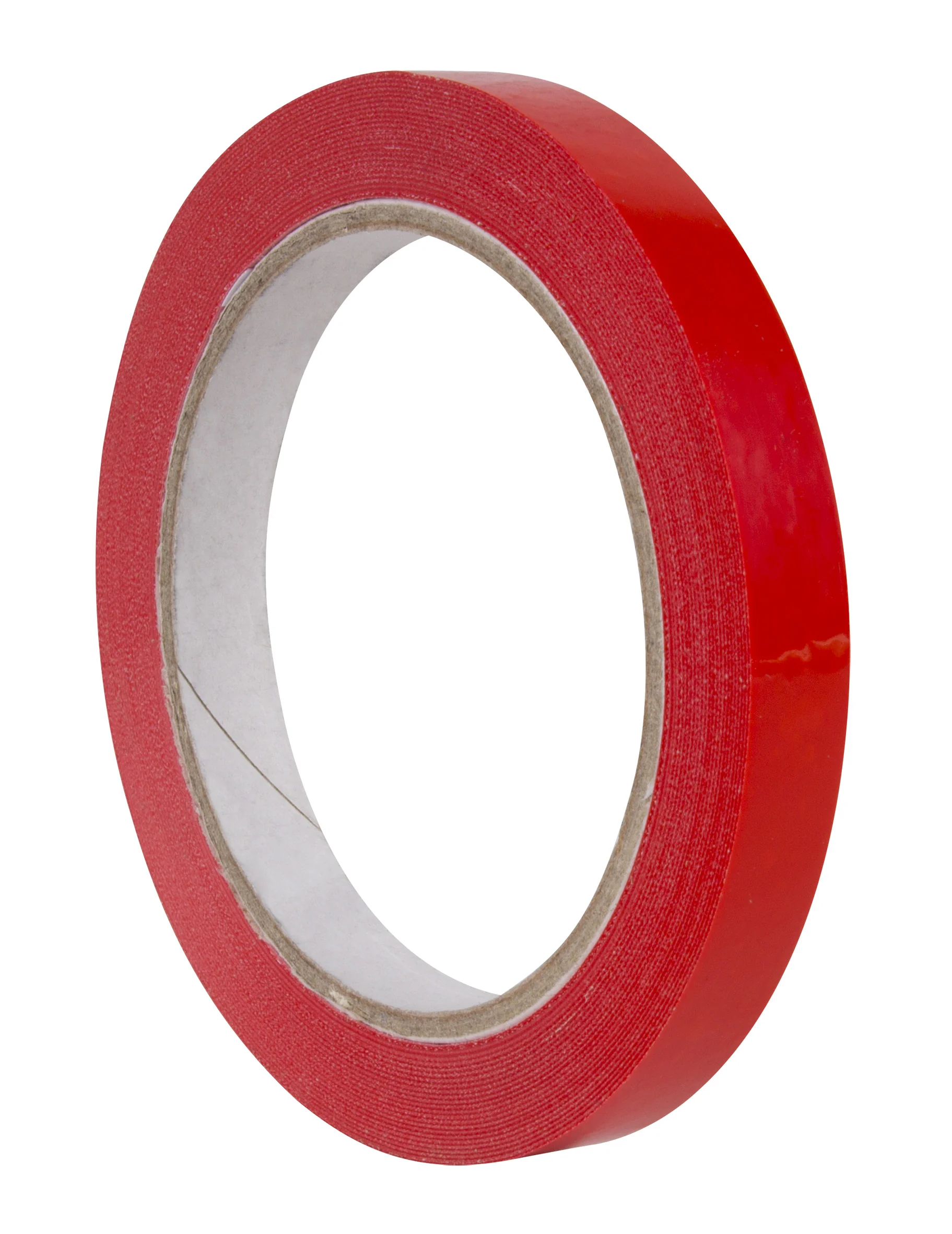 APLI Ruban adhésif d'emballage, 12 mm x 66 m, rouge