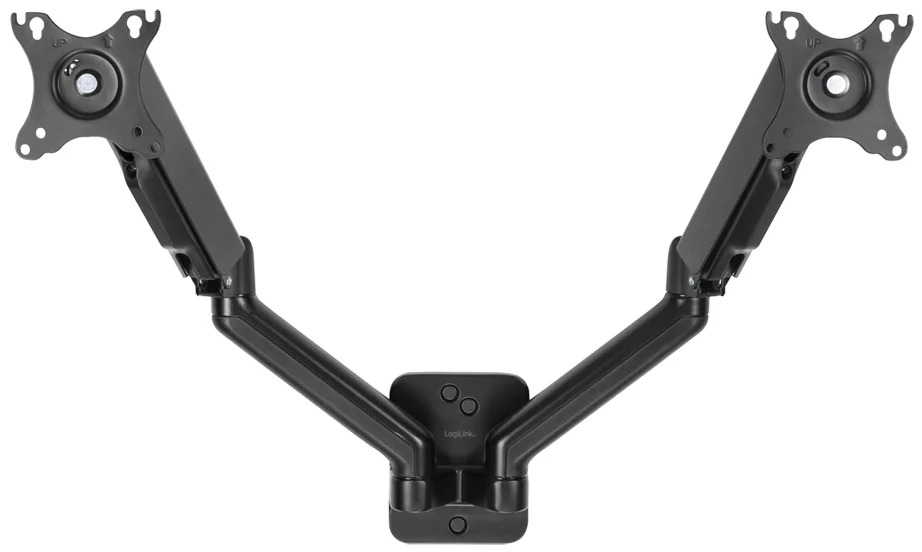 LogiLink Bras support pour deux écrans à fixation murale