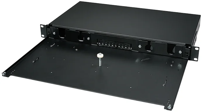 LogiLink Façade pour tiroir optique 19' 24 ports, gris clair
