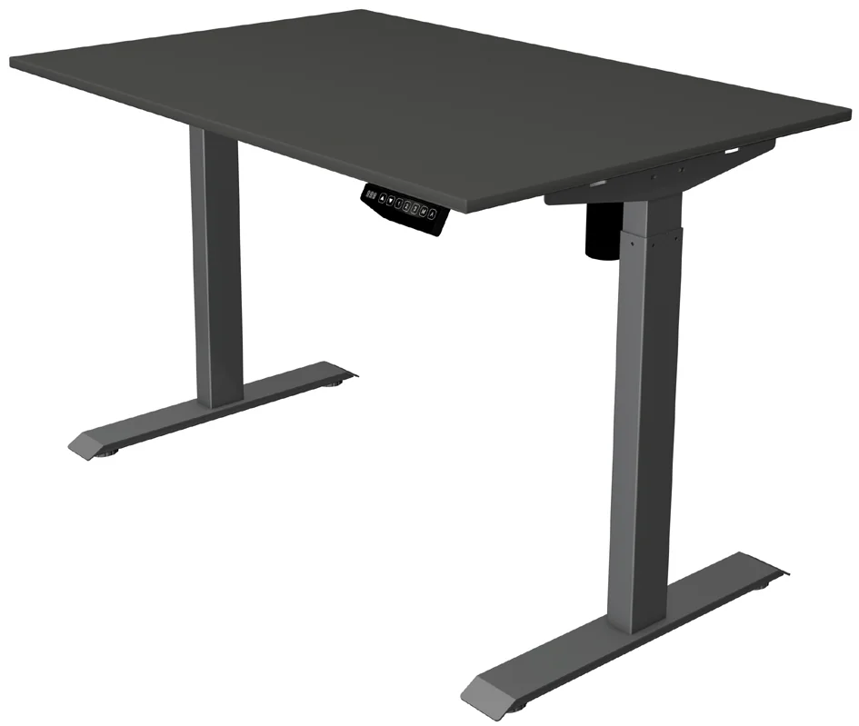 kerkmann Table de bureau assis-debout Move 1, anthracite Grand Paris Fournitures kerkmann Table de bureau assis-debout Move 1, anthracite – Image 2