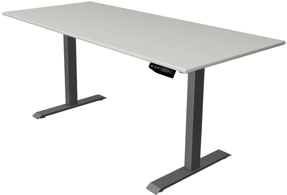 kerkmann Table de bureau assis-debout Move 1, anthracite Grand Paris Fournitures kerkmann Table de bureau assis-debout Move 1, anthracite – Image 5