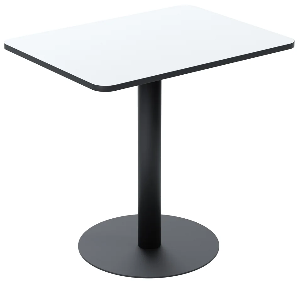PAPERFLOW Table de bistrot Mezzo, diamètre: 800 mm, blanc Grand Paris Fournitures PAPERFLOW Table de bistrot Mezzo, diamètre: 800 mm, blanc – Image 2