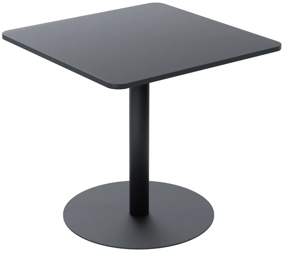 PAPERFLOW Table de bistrot Mezzo, diamètre: 800 mm, blanc Grand Paris Fournitures PAPERFLOW Table de bistrot Mezzo, diamètre: 800 mm, blanc – Image 3