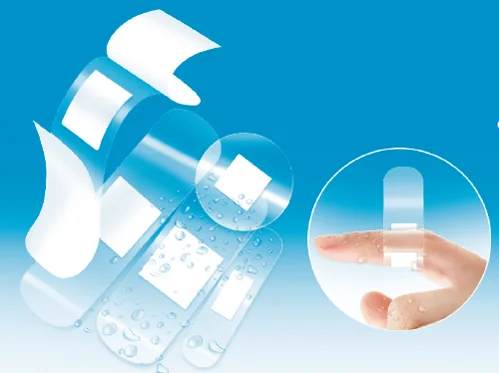 HARO Pansement transparent, hydrophobe, pack de 20
