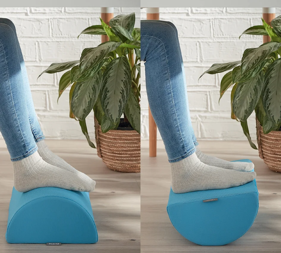 LEITZ Repose-pieds Ergo Cosy, gris Grand Paris Fournitures LEITZ Repose-pieds Ergo Cosy, gris – Image 3