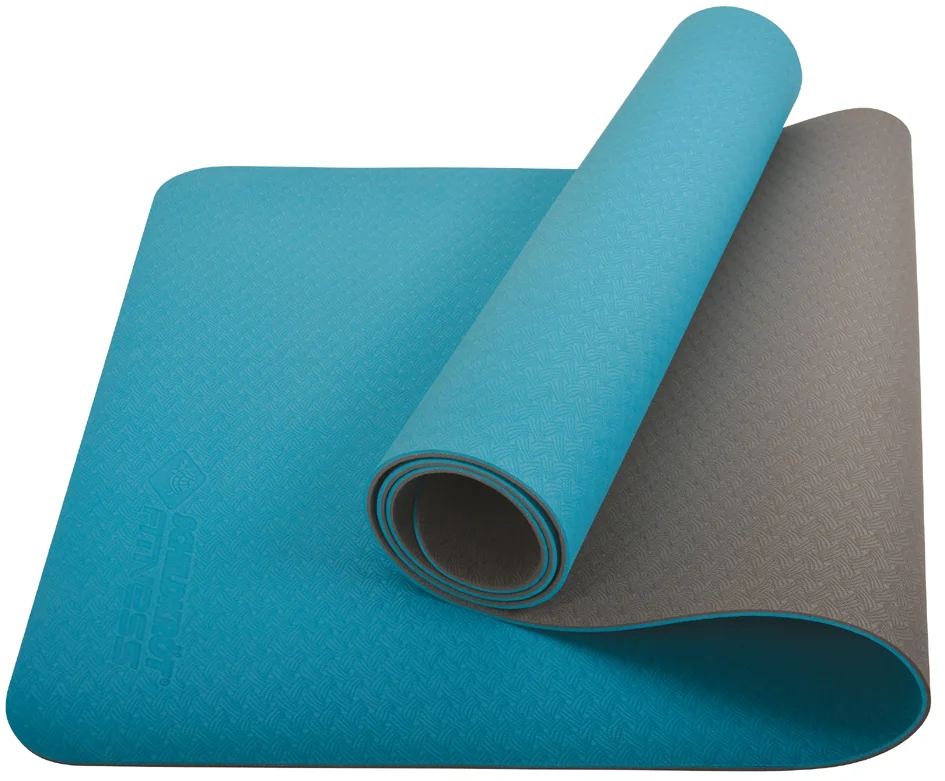 SCHILDKRÖT Tapis de yoga BICOLOR, 4 mm, pétrole/anthracite Grand Paris Fournitures SCHILDKRÖT Tapis de yoga BICOLOR, 4 mm, pétrole/anthracite – Image 3