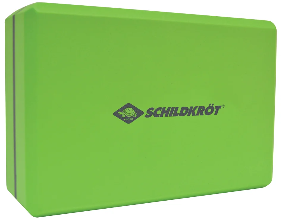 SCHILDKRÖT Bloc de yoga, 200 g, vert/gris Grand Paris Fournitures SCHILDKRÖT Bloc de yoga, 200 g, vert/gris