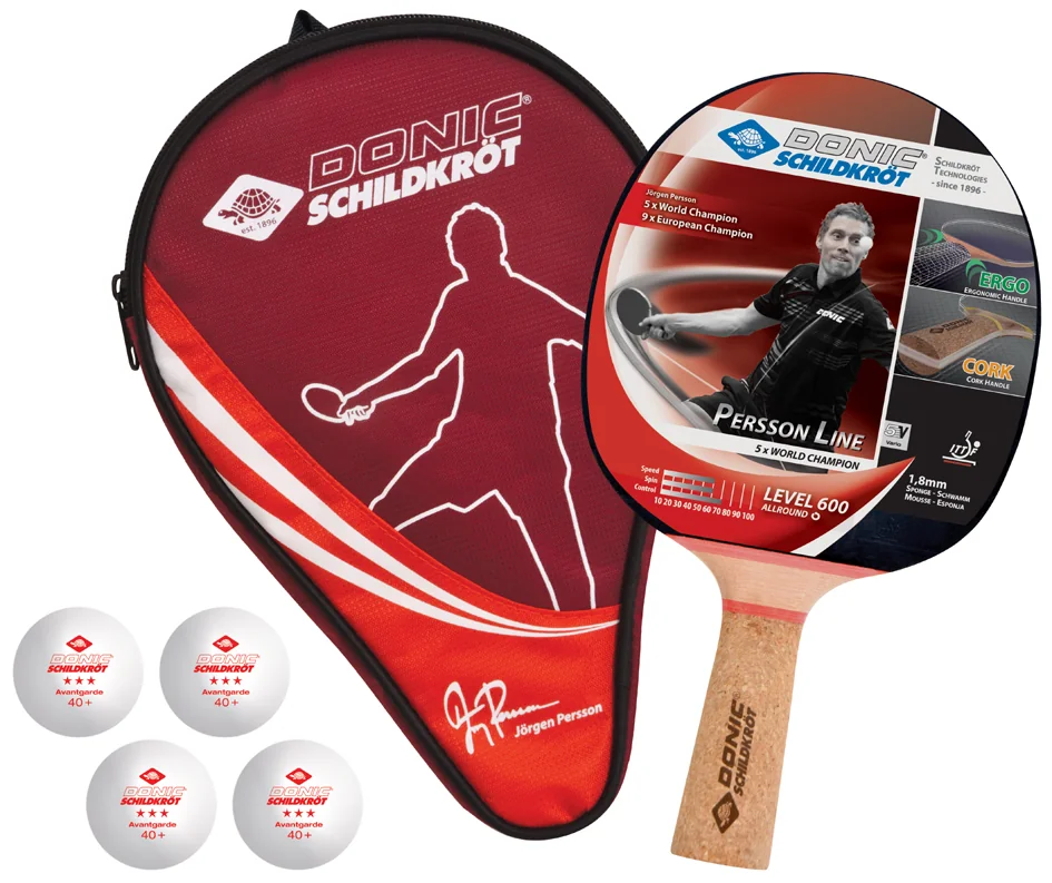 DONIC SCHILDKRÖT Kit cadeau tennis de table 'Persson 600'