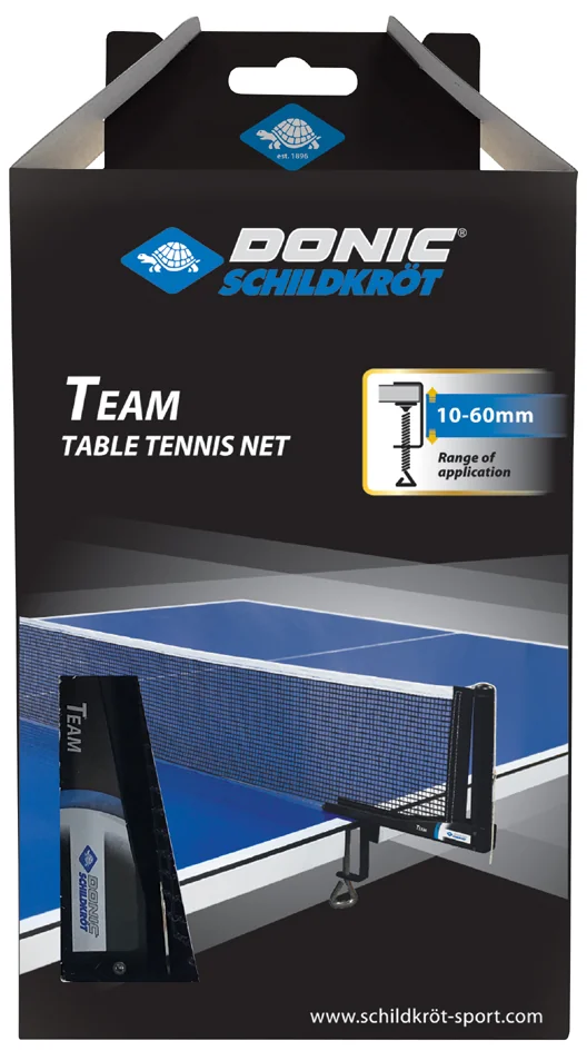 DONIC SCHILDKRÖT Filet de tennis de table 'Team'