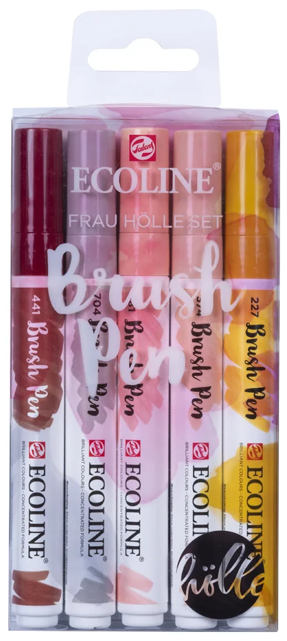 ROYAL TALENS Set de feutres pinceaux Ecoline 'Frau Hölle'