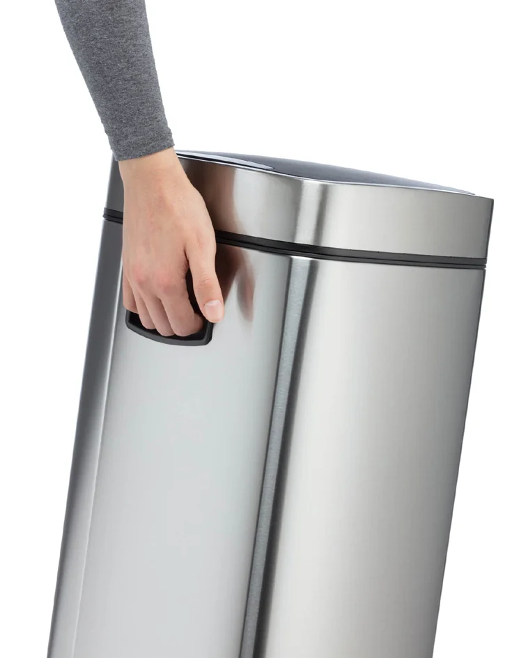 DURABLE Poubelle automatique 'NO TOUCH', 35 litres, argent Grand Paris Fournitures DURABLE Poubelle automatique 'NO TOUCH', 35 litres, argent – Image 3