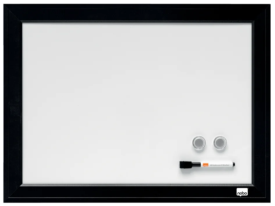 nobo Tableau blanc mural, (L)585 x (H)430 mm,cadre plastique