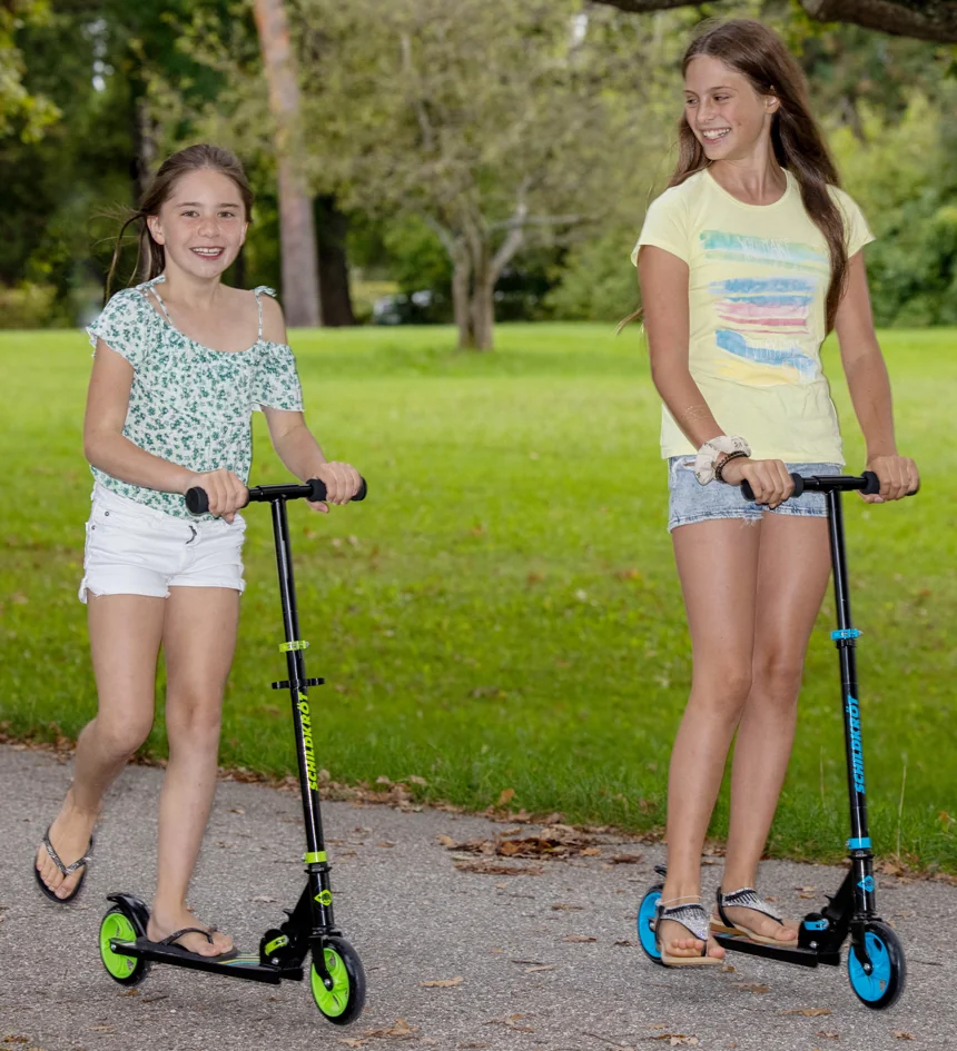 SCHILDKRÖT Trottinette Junior City Scooter Runabout, vert Grand Paris Fournitures SCHILDKRÖT Trottinette Junior City Scooter Runabout, vert – Image 2
