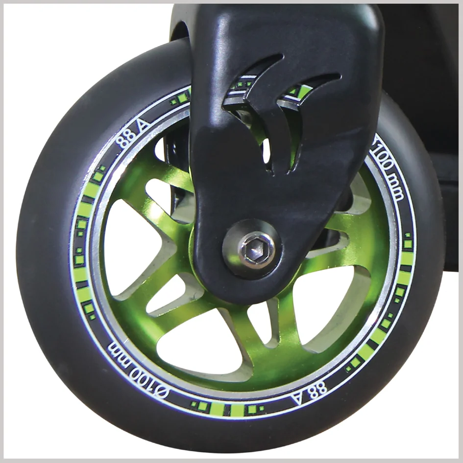 SCHILDKRÖT Trottinette Stunt Scooter Kickless Forest Grand Paris Fournitures SCHILDKRÖT Trottinette Stunt Scooter Kickless Forest – Image 6
