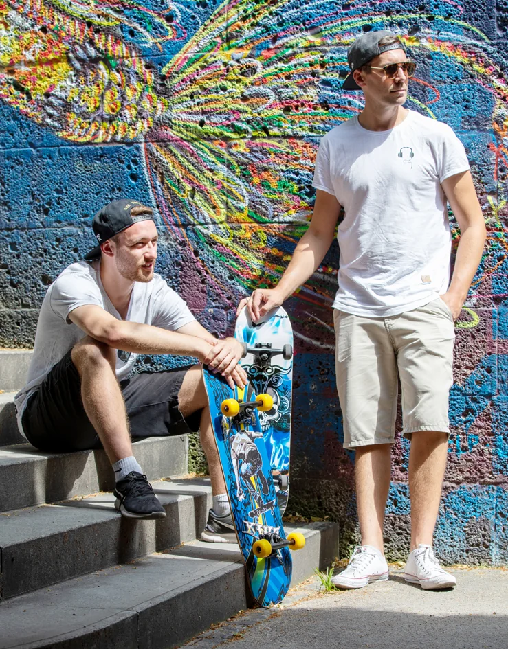 SCHILDKRÖT Skateboard 'Slider 31' Monsters Grand Paris Fournitures SCHILDKRÖT Skateboard 'Slider 31' Monsters – Image 4