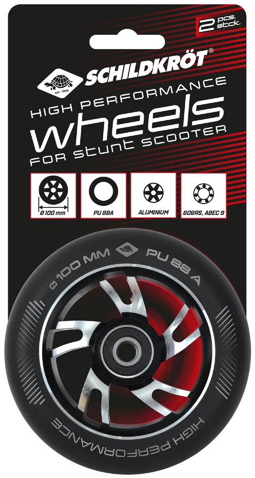 SCHILDKRÖT Roues de rechange pour trottinettes Stunt