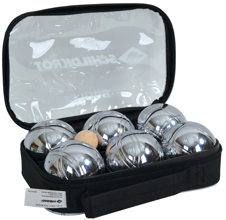 SCHILDKRÖT Set de boules de pétanque, acier Grand Paris Fournitures SCHILDKRÖT Set de boules de pétanque, acier – Image 2