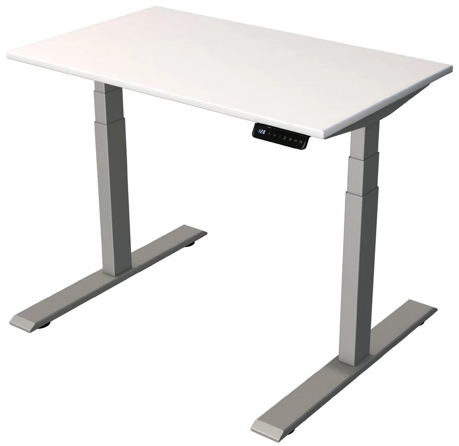 kerkmann Bureau assis-debout Smart Office, chêne/argent
